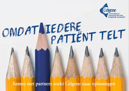 Benieuwd naar de kosten? Tekst Compleet is transparant over tarieven en werkt met duidelijke deadlines.
Corporate folder Celgene - tekst